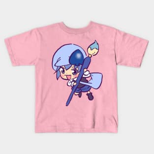 I draw blue guardian chara miki / shugo chara anime Kids T-Shirt